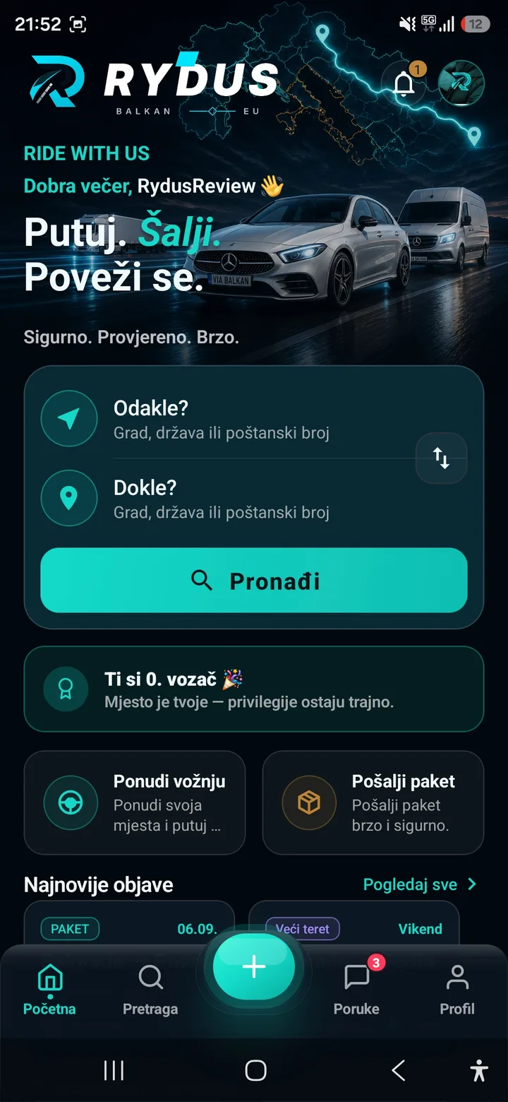 Pronađi vožnju